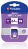Verbatim SDXC 64GB (Class 10 UHS-I) Up to 45MB/Sec 300X read speed