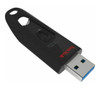 SanDisk Ultra 32GB USB3.0 Flash Drive ~130MB/s Memory Stick Thumb Key Lightweight SecureAccess Password-Protected Retail 5yr BLACK