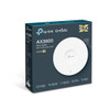 TP-Link EAP660 HD Omada AX3600 Wireless Dual Band Multi-Gigabit Ceiling Mount Access Point, 2402Mbps @ 5GHz  POE+, SNMP, MU-MIMO, QoS, Mountable