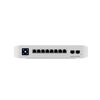 Ubiquiti UniFi Network, Switch, 8-Port, POE 120W, (6) GbE PoE+ Ports, (2) GbE PoE++ Ports, (2) 10G SFP+ Ports, Layer 3, Wall Mount, Incl 2Yr Warr