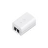 Ubiquiti 24 V DC PoE Adapter, Surge and Clamping Protection, Maximum Surge Discharge, AC Cable with Earth Ground, White, Incl 2Yr Warr