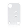 Ubiquiti AI Theta Ceiling Mount System, Ceiling Mount System, For AI Theta, Supports a Hub& AI Theta Flush, Angle Mount Accessory, White, 2Yr Warr