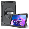 Generic Rugged Lenovo Tab M11 (11') Case + Screen Protector Black - Built-in-Kickstand, Adjustable Hand Strap