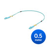 Ubiquiti MultiMode 10 Gbps OM3 Duplex LC Cable, 0.5m Length, Single Unit,10 Gbps Throughput, LC-LC Connector, 2Yr Warr