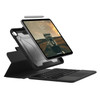 UAG Rugged Apple iPad (10.9') (10th Gen) Bluetooth Keyboard with Trackpad Case - Black /Ash (124020114031), DROP+ Military Standard, Pencil Holder