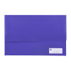 Marbig Wallet Foolscap Polypick Purple