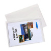 Marbig Wallet Compact A4 Clear Pack of 4
