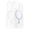 OtterBox React MagSafe Apple iPhone 16 (6.1') Case Clear - (77-96245),DROP+ Military Standard,Ultra-thin,Hard case with Soft Grip Edges