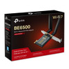 TP-Link Archer TBE400E BE6500 Wi-Fi 7 Bluetooth 5.4 PCIe Adapter,  6GHz@2882 Mbps, 5GHz@2882 Mbps, 2.4GHz@688 Mbps (wifi7) (NIC)