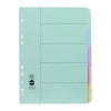 Marbig Divider Mnlla A4 Pasetl 5 Tab