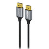mbeat Tough Link 1.8m 16K DP to DP Cable - Space Grey 40Gbps 180cm × 2.2cm × 1.10cm