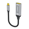 mbeat Tough Link 8K USB-C to DP Adapter - Space Grey USB-C (male) to DisplayPort (female) Up to 32.4Gbps (DisplayPort 1.4)