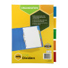 Marbig Dividers Ring Ins Tab White Mnl A4 5T