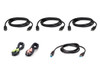 Aten CS1964 Cable Kit, includes 3 1.5m DisplayPort cables, 1.8m USB, audio input and output cables