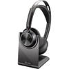 Poly Voyager FOCUS 2 USB-C-C H EADSET USB-C/A ADAPTER CHARG ING STAND WW