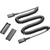 Poly QD TO QD LIGHTWEIGHT EXTE NSION CABLE WITH QD LOCK