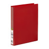 Marbig Insert Binder Clearview A4 3D Ring 25mm Red