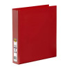 Marbig Insert Binder Clearview A4 4D Ring 38mm Red