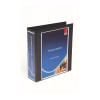 Marbig Lever Arch Clearview A4 Black