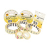 Marbig Office Tape 12mm x 66M 76.2 Pack of 12 Transparent
