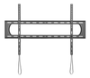 BrateckAffordable Heavy-Duty TV Wall Mount For 60’’~120’’ Fit Curved TV up to 120KG, VESA 50x50 up to 900x600 Fine Texture Black (LS)