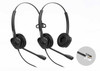 Fanvil HT302 RJ9 Dual Headset - OverThe Head Design, Suit For Small Office, Home Office (SOHO) Or Call Center Staff