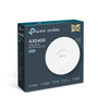 TP-Link EAP670 AX5400 Ceiling Mount WiFi 6 Access Point, 574 Mbps 2.4 GHz and 4804 Mbps 5 GHz, (RJ-45), Omada Cloud Management, Seamless Roaming