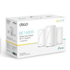 TP-Link Deco BE68 BE14000 Tri-Band Whole Home Mesh Wi-Fi 7 System (3-pack) 688 Mbps at 2.4 GHz + 4324 Mbps at 5 GHz + 8647 Mbps at 6 GHz