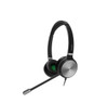 Yealink YHS36 E2 DUAL, Wideband Headset for IP phone, Monaural Ear, RJ9 Headset Jack, Noise-canceling Microphone, Hearing Protection, Leather Ear C.