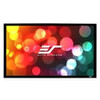120 Fixed Frame 1610 SABLE FRAME PROJECTOR SCREEN 6CM Black VELVET BORDER