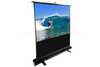 90 Portable 169 PULL-UP PROJECTOR SCREEN FLOOR PULL UP SCISSOR BACK EZCINEMA