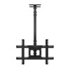 NBT560-15 STEEL CEILING MOUNT FOR 32-57 INCH FLAT PANEL UPTO 68KG TILT PIVOT AND HEIGHT