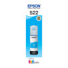 Epson T522 Cyan Ink Bottle