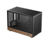 DeepCool CH260 Wood High Airflow Compact Micro-ATX Wood Grain Case.USB3.0×2、Gen2 Type-C x1、Audio/Mic×1