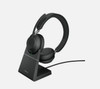 Jabra Evolve2 65 - 5 Deskstand USB-A, Black