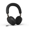 Jabra Evolve3 75, MS Stereo Black Bluetooth ANC Headset, Link390A BT, USB-A