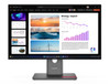 LENOVO ThinkVision P24Q-40 23.8'/24' QHD USB-C Docking Monitor 2K 2560x1440 16:9 IPS Height Adjustable Tilt Swivel Pivot DP HDMI USB-C Hub VESA