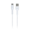 Monster 1.2M USB-C to USB-A Thermo Plastic Elastometer Cable White