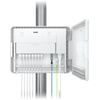 Last Stock- Ubiquiti UISP Box, Outdoor Box for UISP-R & UISP-S, Pole /Wall-Mountablke, IPX6-Rated Water Resistance, Power TransPort Cable Required,