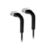 Ubiquiti UniFi Patch Cable, Length 0.3m, Black, Ultra-Thin Patch Cable With GbE Support And Flexible, Bendable Boots Enhanced Installation Versatility