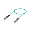 Ubiquiti 100G Long-Range Direct Attach Cable, 5M, Long-range QSFP28 direct attach cable with a 100 Gbps max data rate.