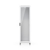 Ubiquiti 42U Rack Cabinet,Fully Assembled Floor Rack,Built-In Fans,Removable Panels,Lockable Casters,Optimal Airflow,Heavy-Duty,Easy Equipment Access