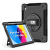 USP Rugged Apple iPad Pro (10.5') (2nd Gen) Case Black- Built-in-Kickstand, Hand & Shoulder Straps, 3 Years Warranty