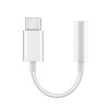 USP Type C to Aux 3.5mm DAC Headphone Jack Adapter - White (ALTAC), Lightweight & Portable, Corrosion Resistance, 2 Years Warranty