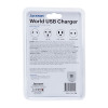 Jackson Worldwide USB Charger with 2 x USB-A + 1 x USB-C Charging Ports (3.1A Total) - White