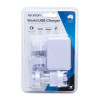 Jackson Worldwide USB Charger with 2 x USB-A + 1 x USB-C Charging Ports (3.1A Total) - White