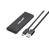 Volans VL-U3M2S-V, Aluminium SATA M.2 SSD to USB-C Enclosure, 1 Year Warranty