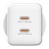 Monster GaN Wall Charger 45W White