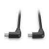 Lindy 1m USB 2.0 Type C Cable, 2 X 90° Right Angle