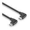 Lindy 1m USB 2.0 Type C Cable, 2 X 90° Right Angle